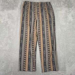 The Dude Big Lebowski Jeffrey Panjama Pants Mens XL Striped Movie Promo Costume